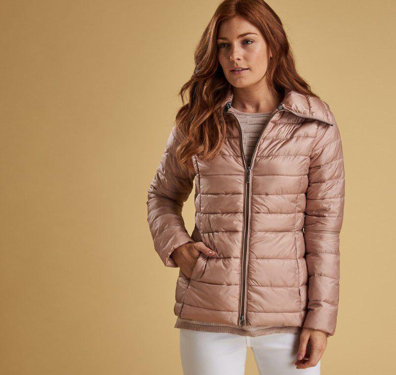 Barbour Drovers Ladies Quilted Jacket - Pale Pink - William Powell