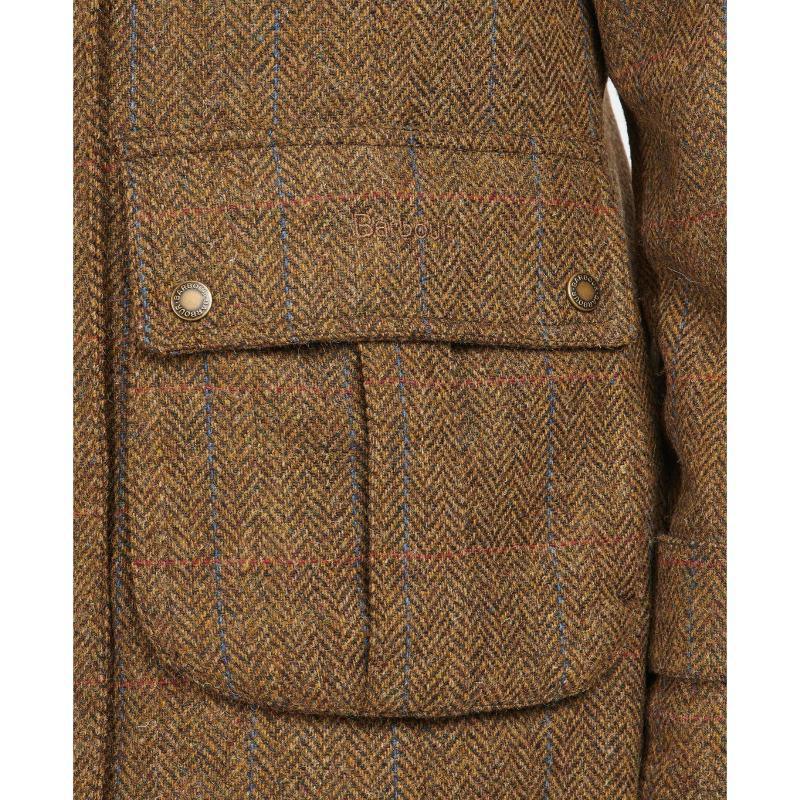 Barbour Fairfield Ladies Wool Tweed Jacket - Honey Mustard - William Powell