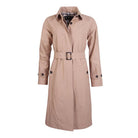 Barbour Findhorn Ladies Waterproof Trench Jacket - Oatmeal - William Powell