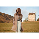 Barbour Findhorn Ladies Waterproof Trench Jacket - Oatmeal - William Powell
