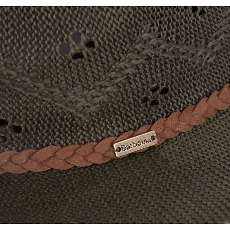 Barbour Flowerdale Ladies Trilby - Olive - William Powell