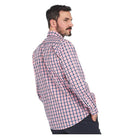 Barbour Gingham 15 Regular Fit Mens Shirt - Pink - William Powell