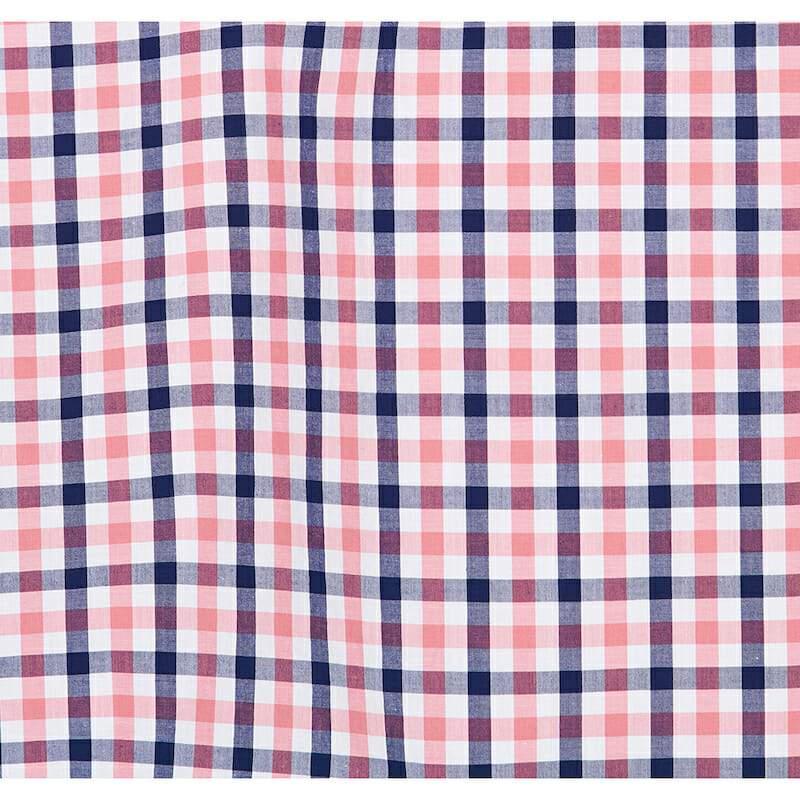 Barbour Gingham 15 Regular Fit Mens Shirt - Pink - William Powell