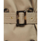 Barbour Greta Ladies Showerproof Trench - Rosewood/Rosewood Tartan - William Powell