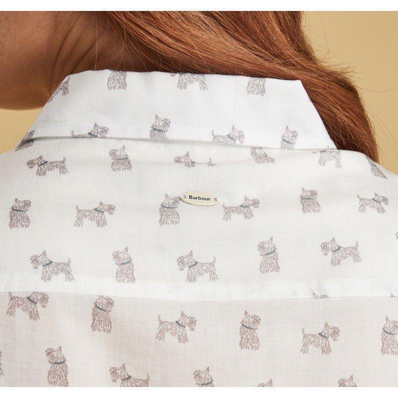 Barbour Greyfriars Ladies Shirt - White - William Powell