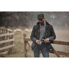 Barbour Hartlington Mens Wax Jacket - Olive - William Powell