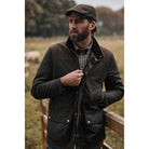 Barbour Hartlington Mens Wax Jacket - Olive - William Powell