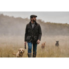 Barbour Hartlington Mens Wax Jacket - Olive - William Powell