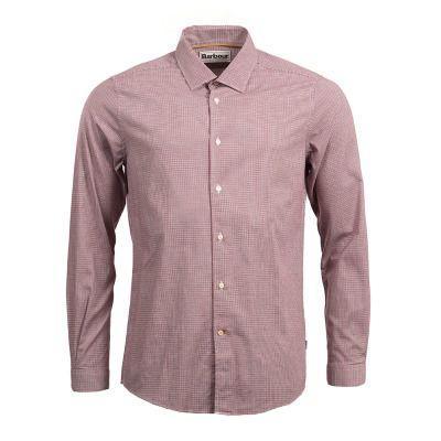 Barbour Highfield Micro Gingham Shirt - Navy - William Powell