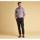 Barbour Highfield Micro Gingham Shirt - Navy - William Powell