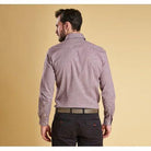 Barbour Highfield Micro Gingham Shirt - Navy - William Powell