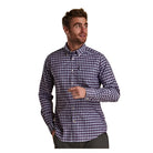 Barbour Highland 1 Tailored Fit Mens Shirt - White - William Powell