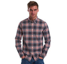 Barbour Highland Check 11 Tailored Mens Shirt - Grey Marl - William Powell