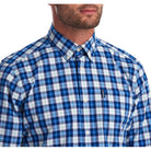 Barbour Highland Check 28 Tailored Fit Mens Shirt - Blue - William Powell