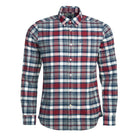 Barbour Highland Check 31 Mens Tailored Shirt - Rich Red - William Powell