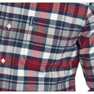 Barbour Highland Check 31 Mens Tailored Shirt - Rich Red - William Powell