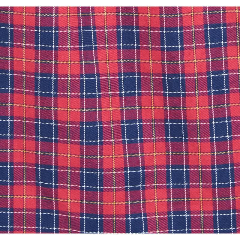 Barbour Highland Check 35 Mens Tailored Shirt - Red - William Powell