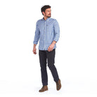 Barbour Highland Check 35 Mens Tailored Shirt - White - William Powell