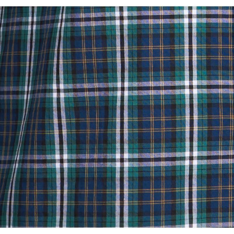 Barbour Highland Check 8 Mens Tailored Shirt - Forest - William Powell