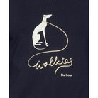 Barbour Homeswood Ladies Long Sleeve Tee - Navy - William Powell