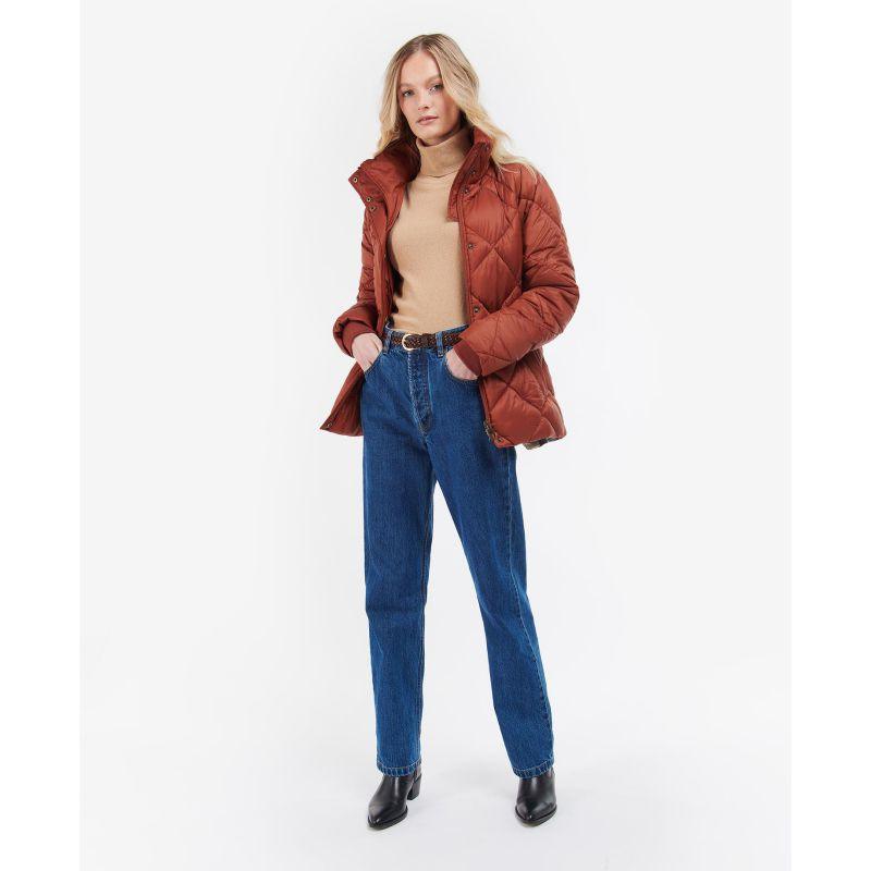 Barbour Hoxa Ladies Quilted Jacket - Maple/Dress - Wiliiam Powell