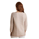 Barbour Islay Ladies Knit - Pale Pink/Off White - William Powell