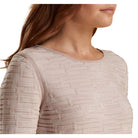 Barbour Islay Ladies Knit - Pale Pink/Off White - William Powell