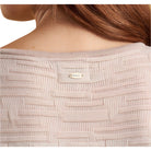 Barbour Islay Ladies Knit - Pale Pink/Off White - William Powell