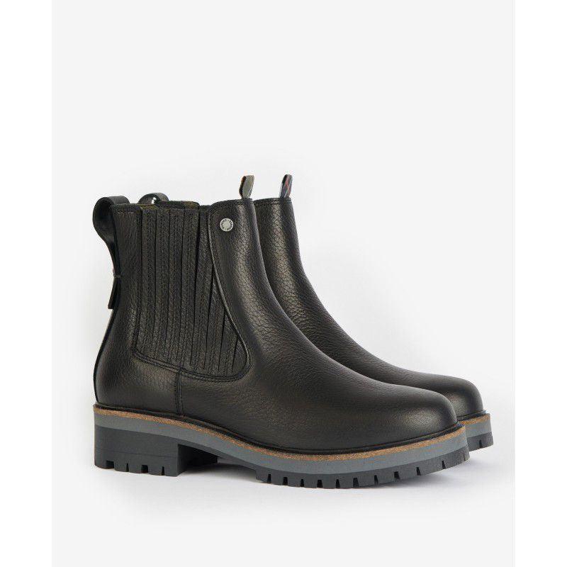 Barbour Joelle Ladies Chelsea Boot - Black - William Powell