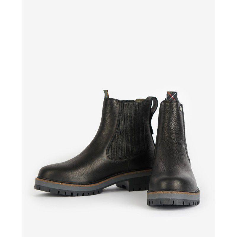 Barbour Joelle Ladies Chelsea Boot - Black - William Powell