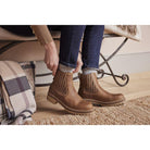 Barbour Joelle Ladies Chelsea Boot - Tan - William Powell