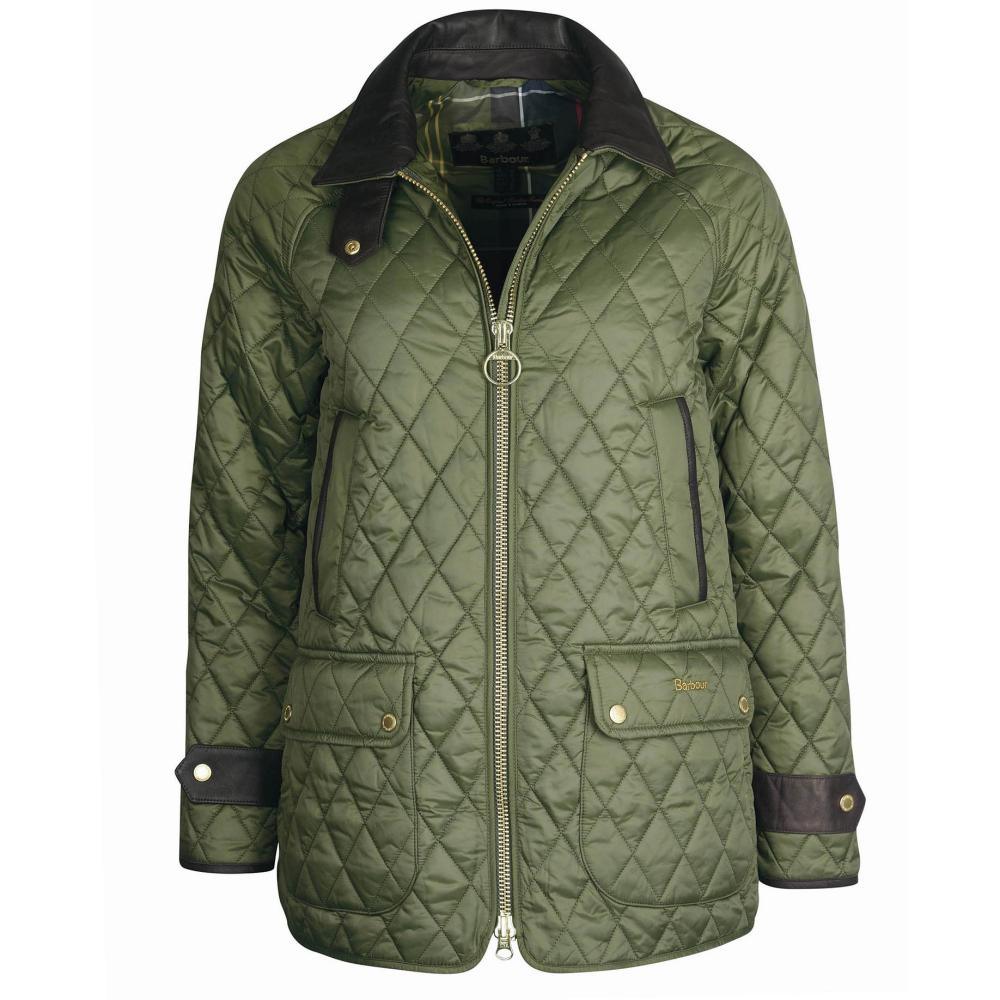 Barbour Kelham Ladies Quilted Jacket - Olive/Classic - William Powell