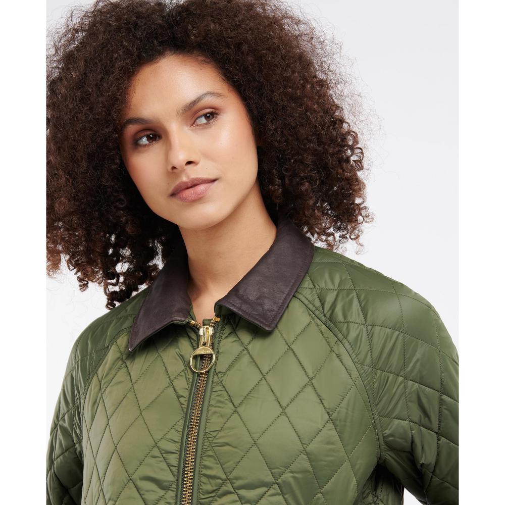 Barbour Kelham Ladies Quilted Jacket - Olive/Classic - William Powell