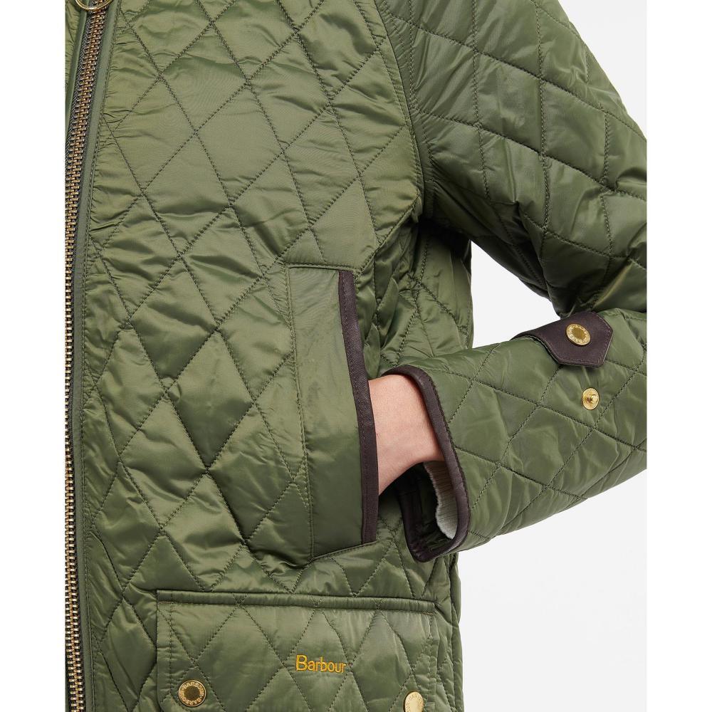 Barbour Kelham Ladies Quilted Jacket - Olive/Classic - William Powell
