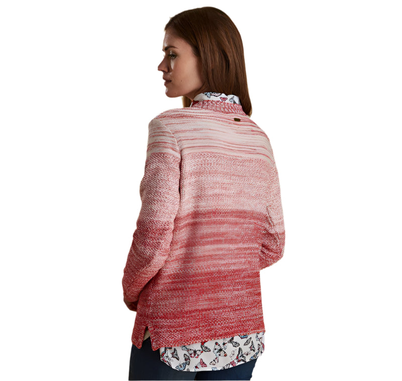 Barbour Ladies Damselfly Knit - Pomegranate - William Powell