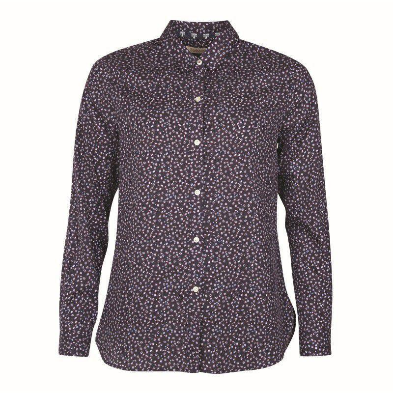 Barbour Ladies Seahouse Shirt - Navy - William Powell