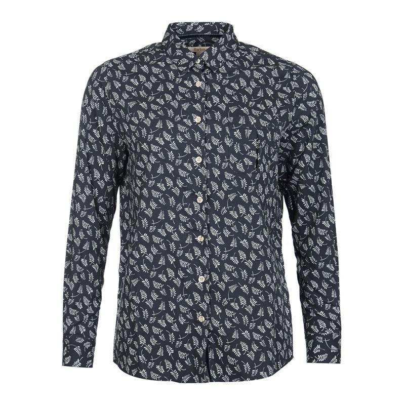Barbour Ladies Vyne Shirt - Navy - William Powell