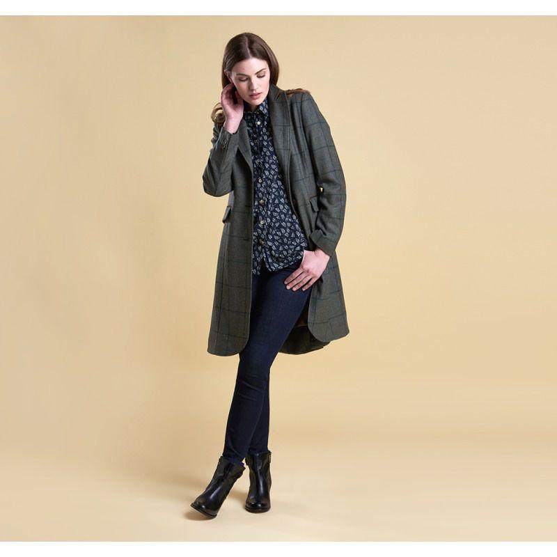 Barbour Ladies Vyne Shirt - Navy - William Powell