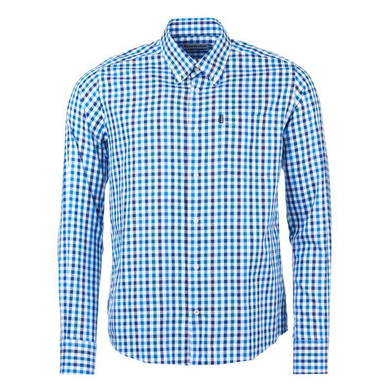 Barbour Lawton Shirt - Blue - William Powell