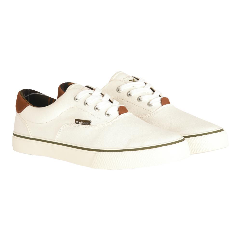 Barbour Leonard Mens Trainers - Off White - William Powell