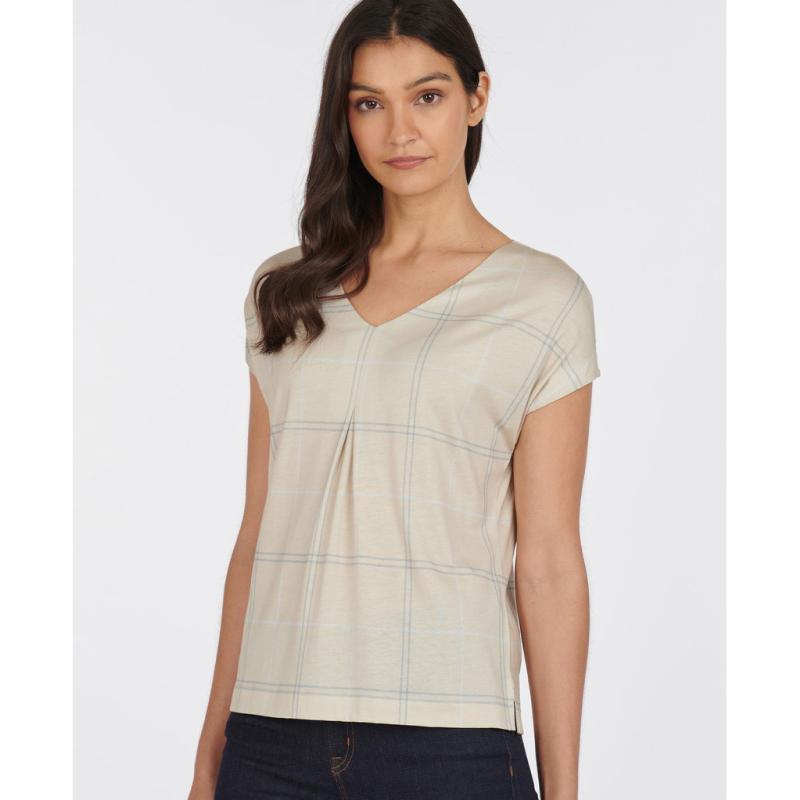 Barbour Lothian Ladies Top - Mist Tartan - William Powell
