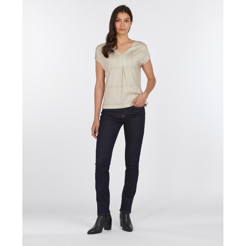 Barbour Lothian Ladies Top - Mist Tartan - William Powell