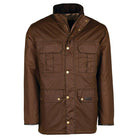 Barbour Malcolm Mens Wax Jacket - Brown - William Powell