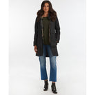 Barbour Mull Ladies Wax Jacket - Navy/Dress - William Powell