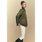 Barbour Omberlsey Ladies Quilted Jacket - Olive - William Powell