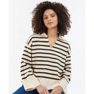 Barbour Opal Ladies Knit - Cream - William Powell