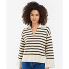 Barbour Opal Ladies Knit - Cream - William Powell
