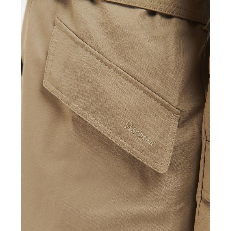 Barbour Opal Ladies Showerproof Trench - Rosewood/Rosewood Tartan - William Powell
