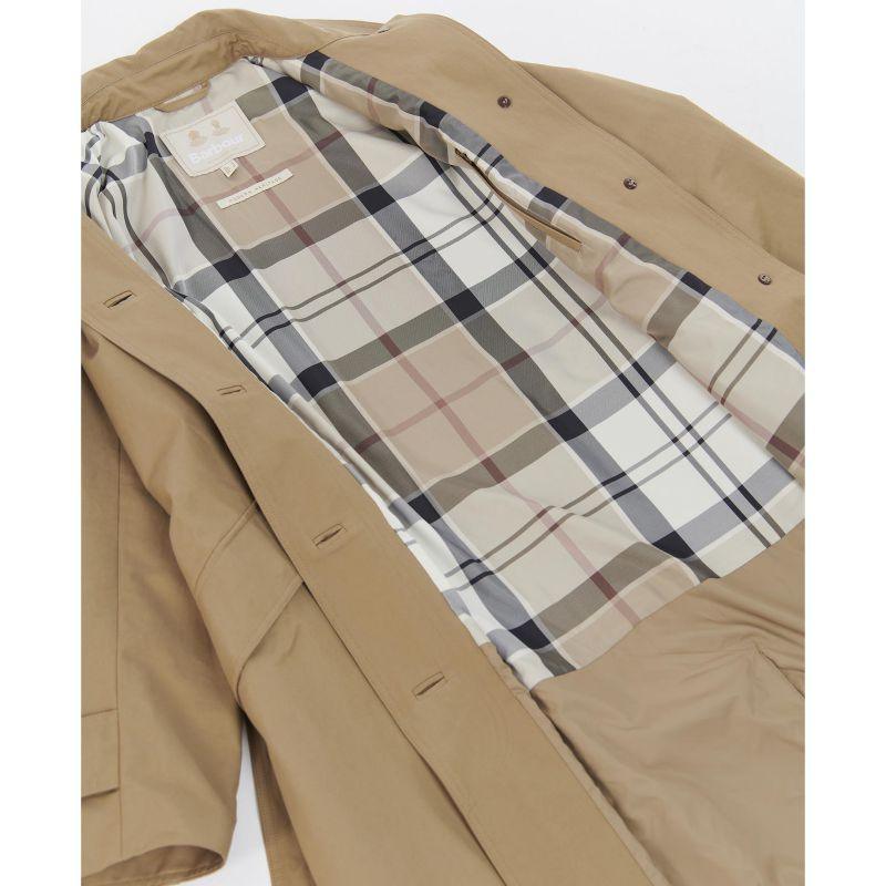 Barbour Opal Ladies Showerproof Trench - Rosewood/Rosewood Tartan - William Powell