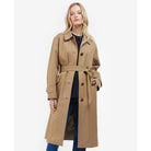 Barbour Opal Ladies Showerproof Trench - Rosewood/Rosewood Tartan - William Powell